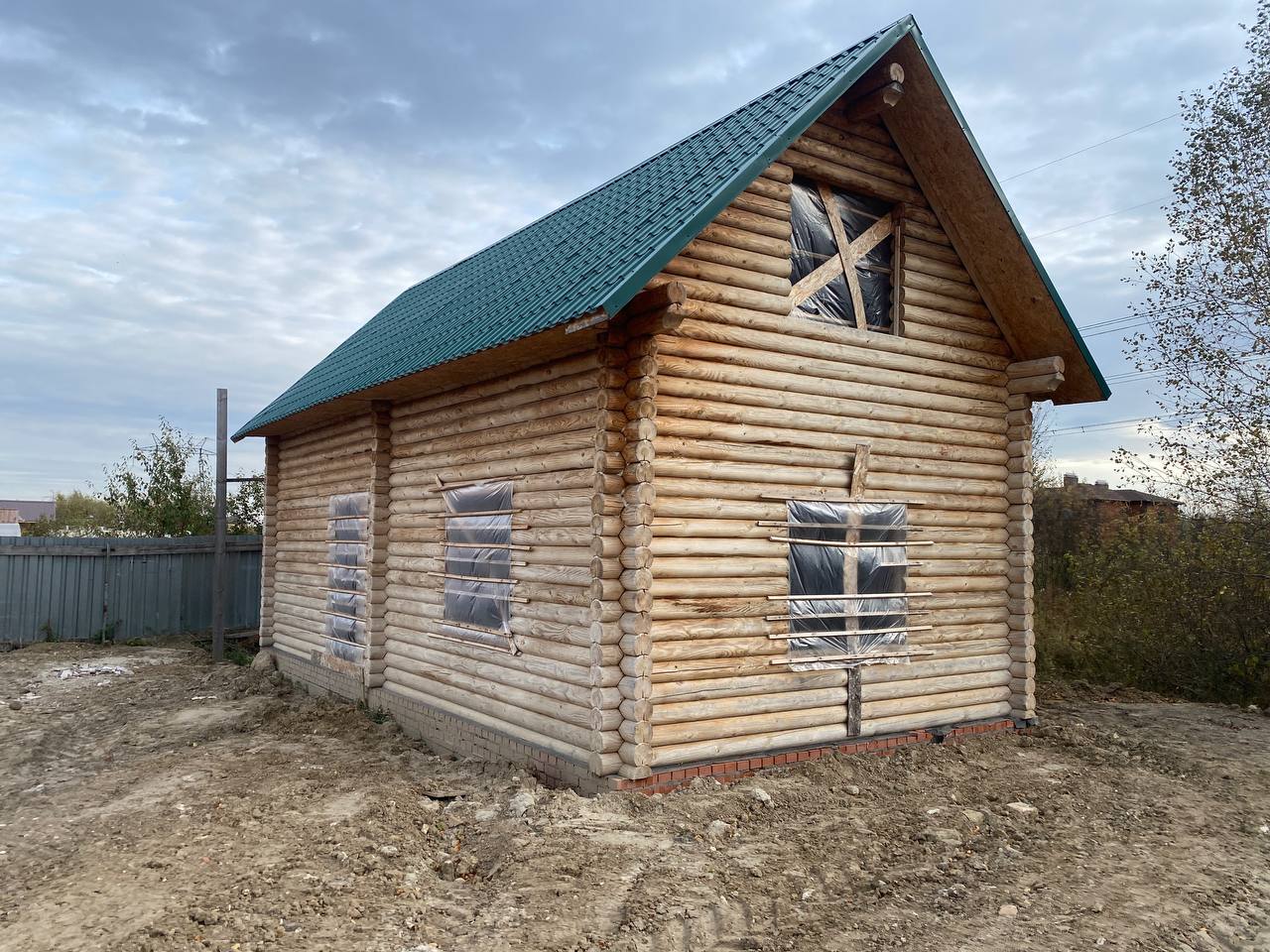 Дом из бревна